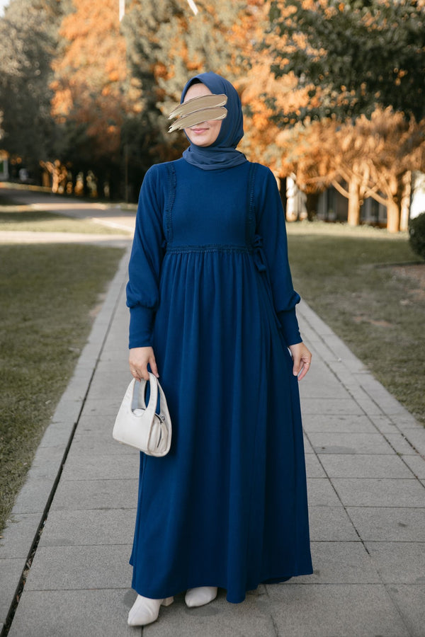 فستان فاطمه - كحلي