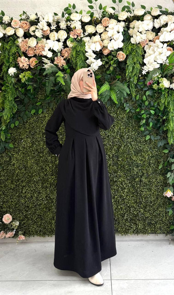 فستان هدوء - اسود