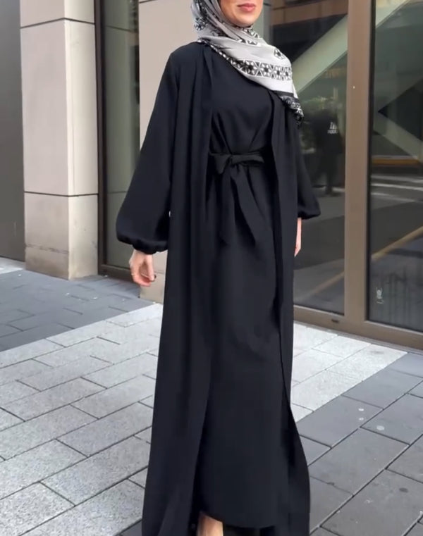 عباية نعومة - لون اسود 🌌