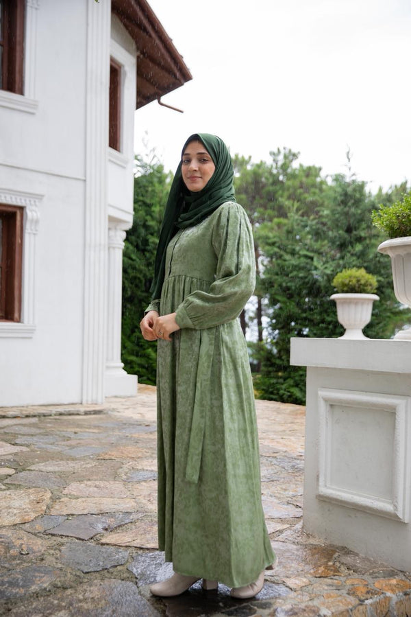 فستان ترف - لون اخضر 💚