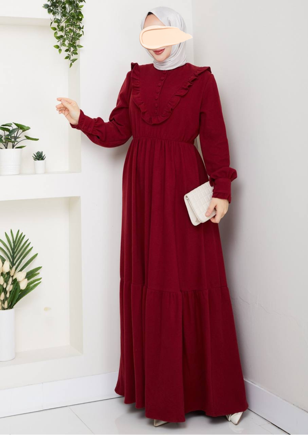 فستان ملك - بوردو