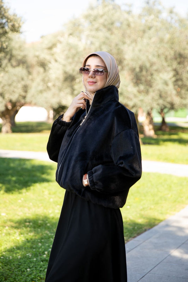 جاكيت ديالا - اسود