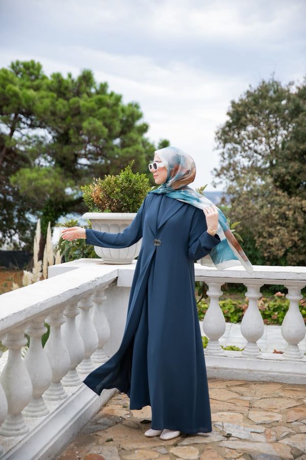 فستان شروق - بترولي