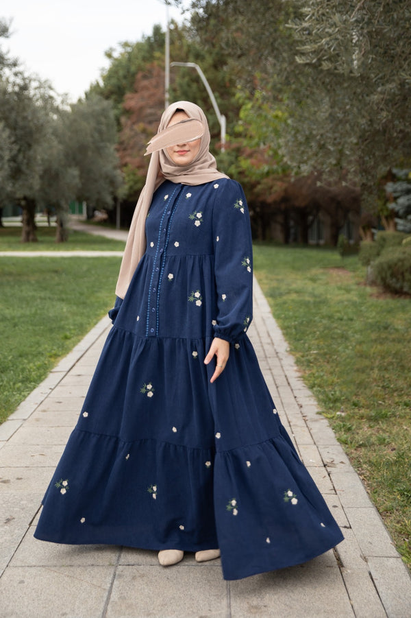 فستان تالا - كحلي