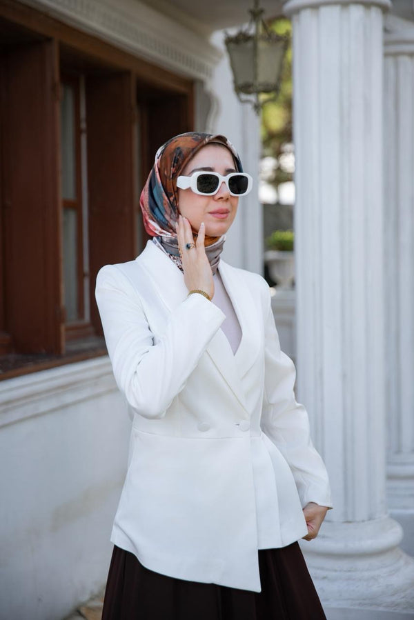 جاكيت رسمي - ابيض 🤍