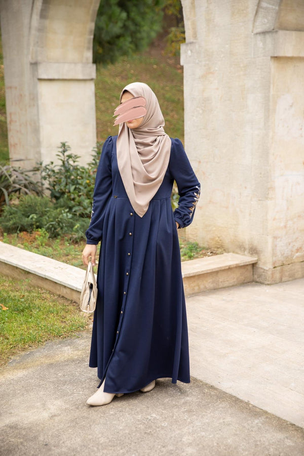 فستان وطن - كحلي