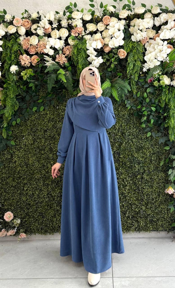 فستان هدوء - ازرق