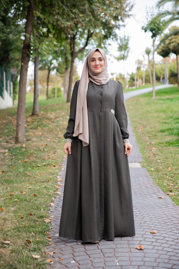 فستان استبرق فلسطينية - زيتي