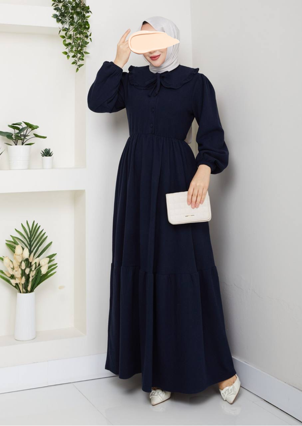 فستان شمس - كحلي