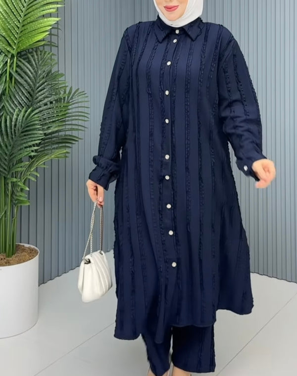 طقم ايمان - كحلي