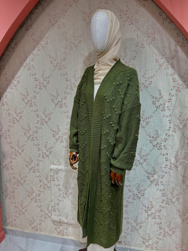 جرازي الدفى - لون زيتي (ضيفي 3 قطع للسله واحصلي على 1 مجاناً)