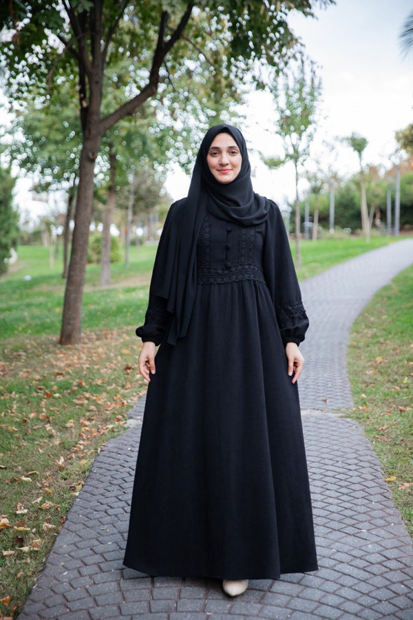 فستان اصال - اسود