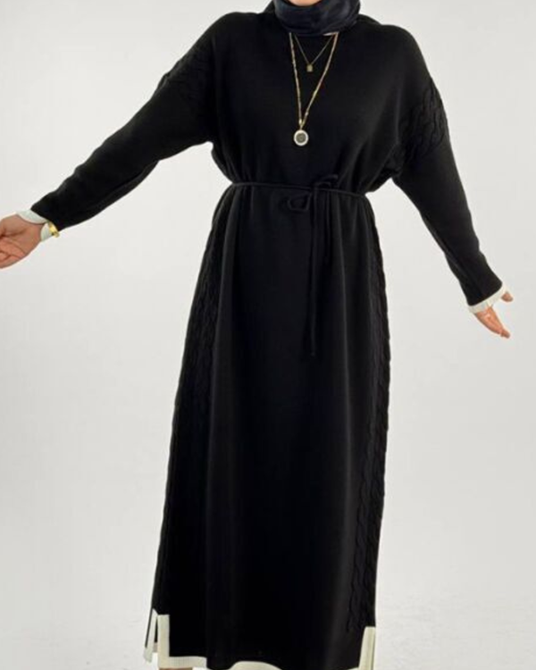 فستان نڤين - اسود