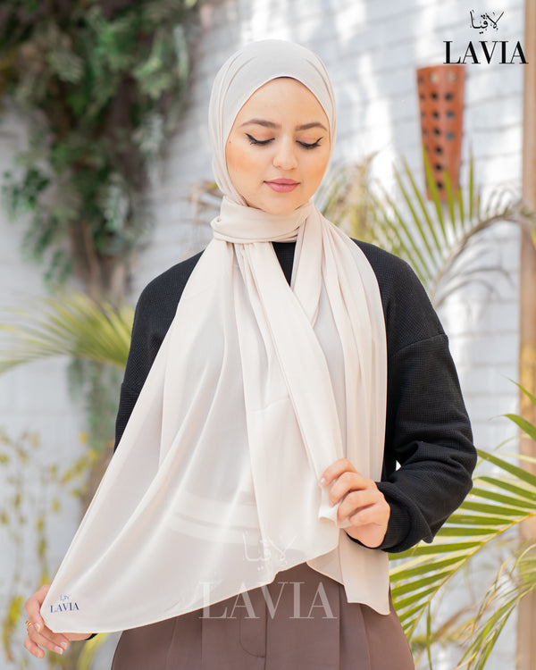 شال جورجيت لون سكري