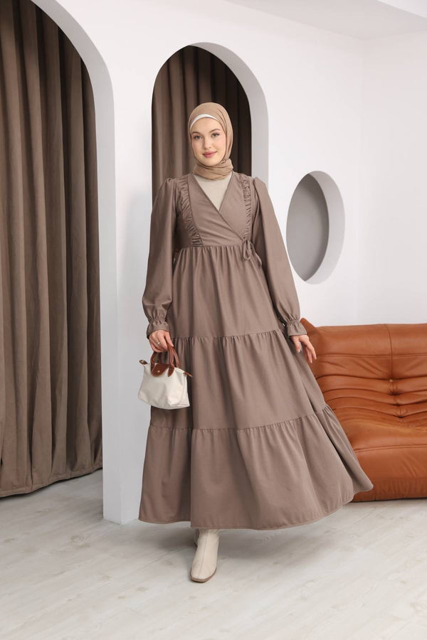 فستان امتياز - موكا