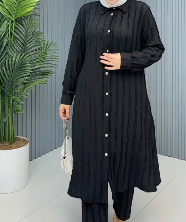 طقم ايمان - اسود