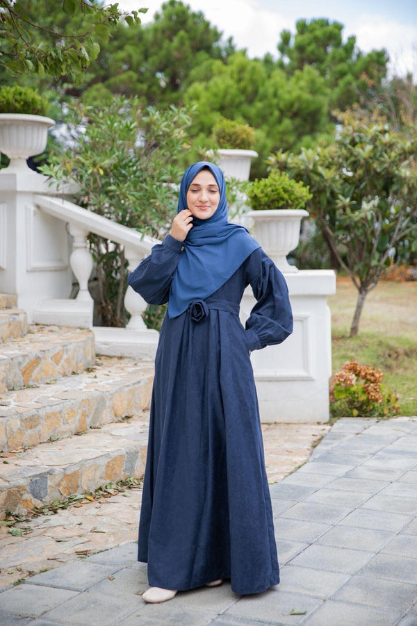 فستان فجر - كحلي