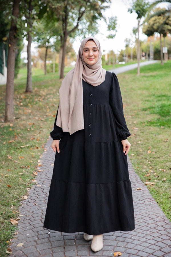 فستان امتنان - اسود