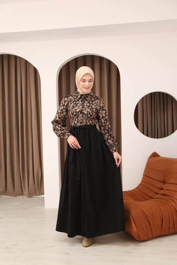 فستان روز - اسود