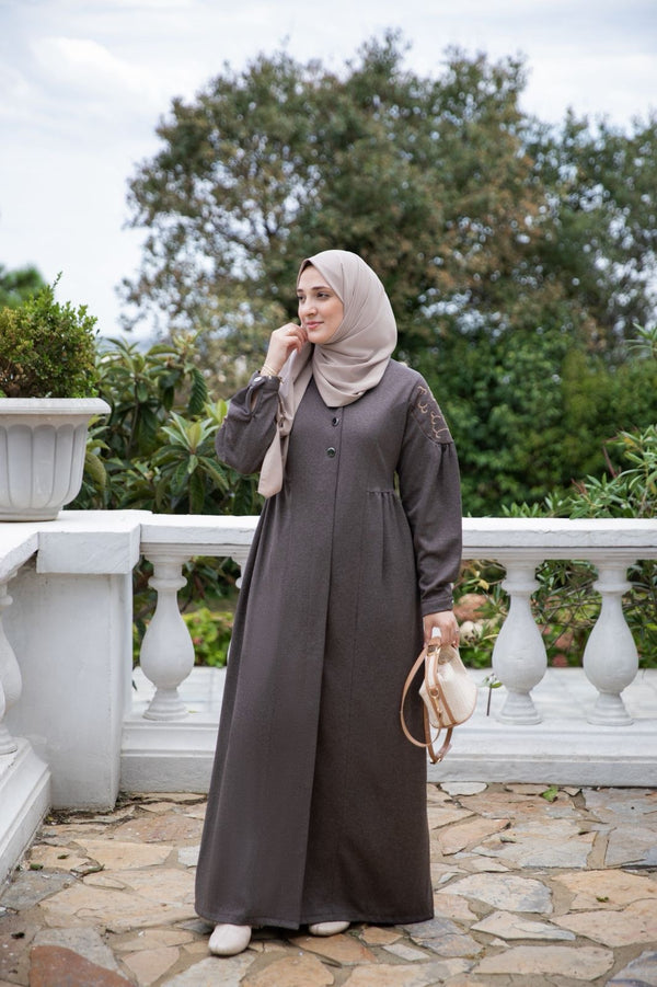 فستان امامة - بني