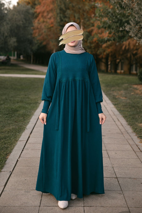 فستان فاطمه - توركيز