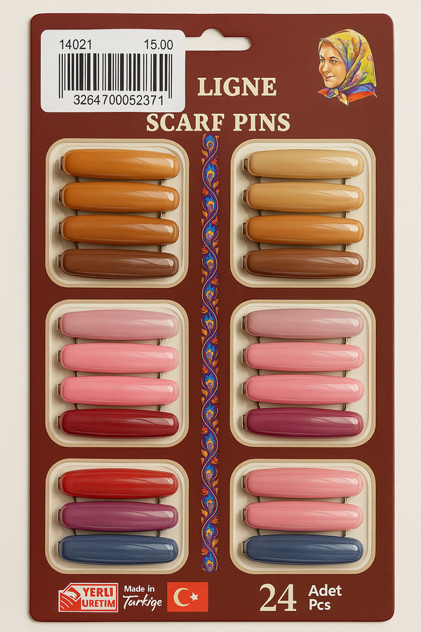 دبابيس غير قابلة للكسر (ملونه)