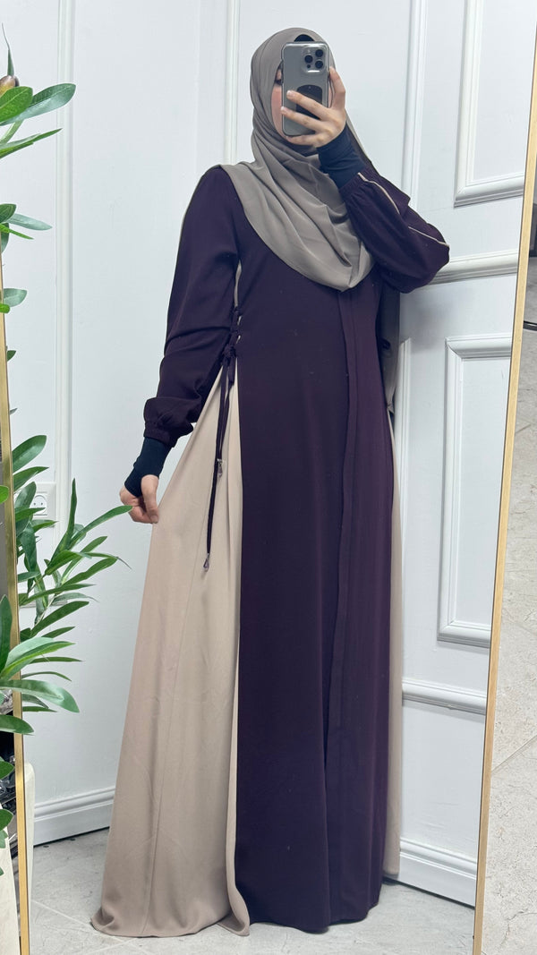 فستان ايسرا ثقيل - لون ليلكي 💜