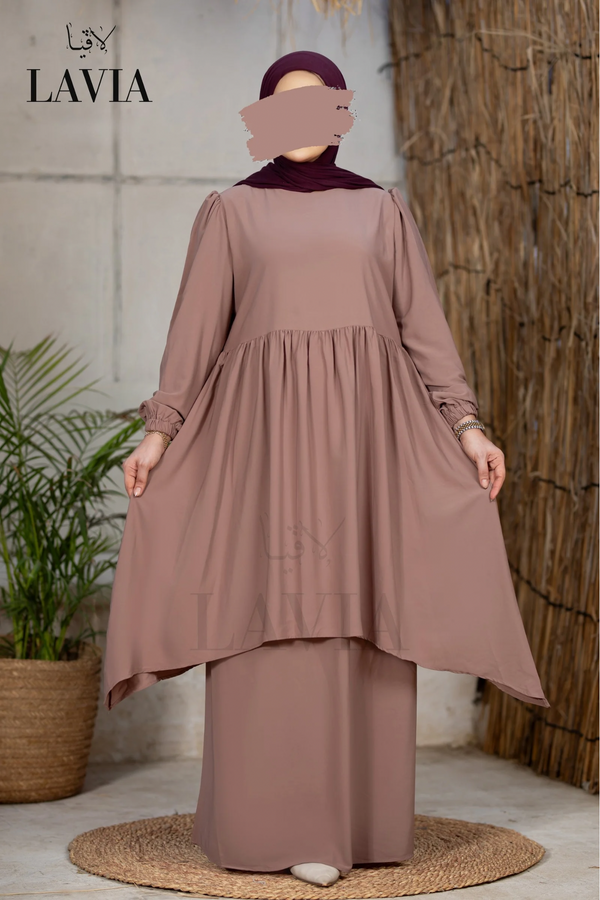 ادناء الخريف - لون نود 📜