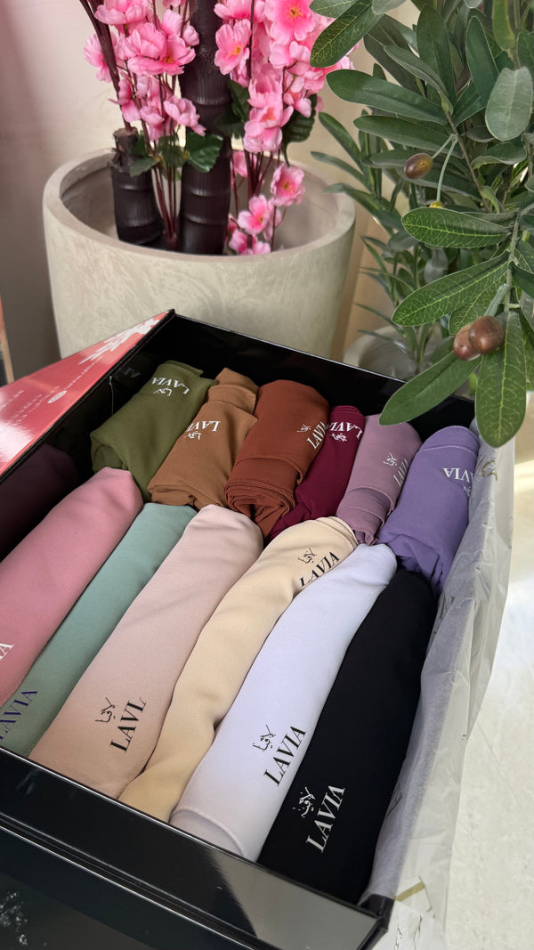 ✨ باكيج الخمارات الماليزية الفاخرة من لاڤيا ✨