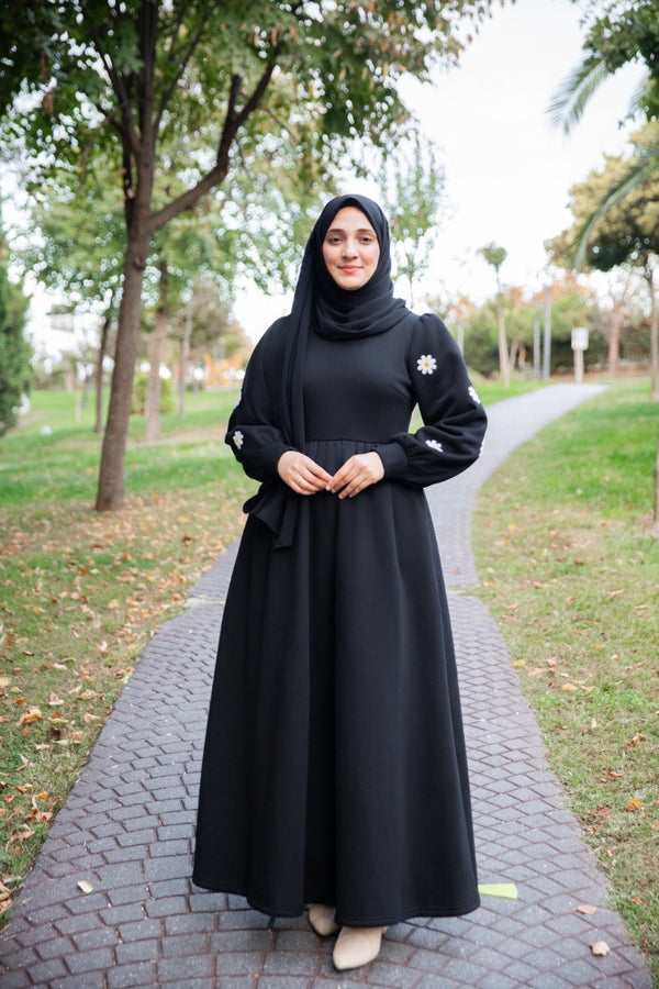 فستان انشراح - اسود