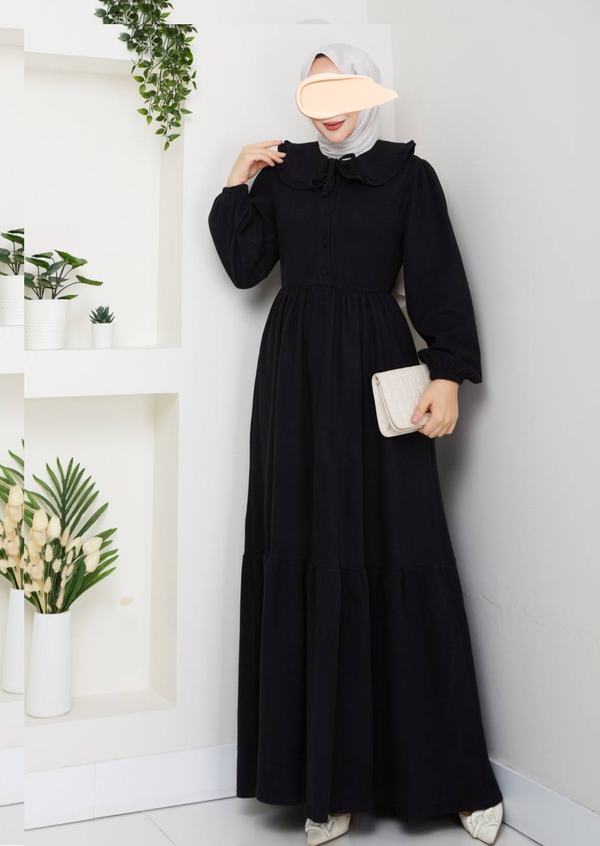 فستان شمس - اسود
