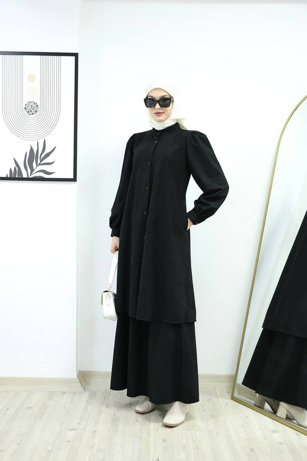 طقم حكايه - اسود