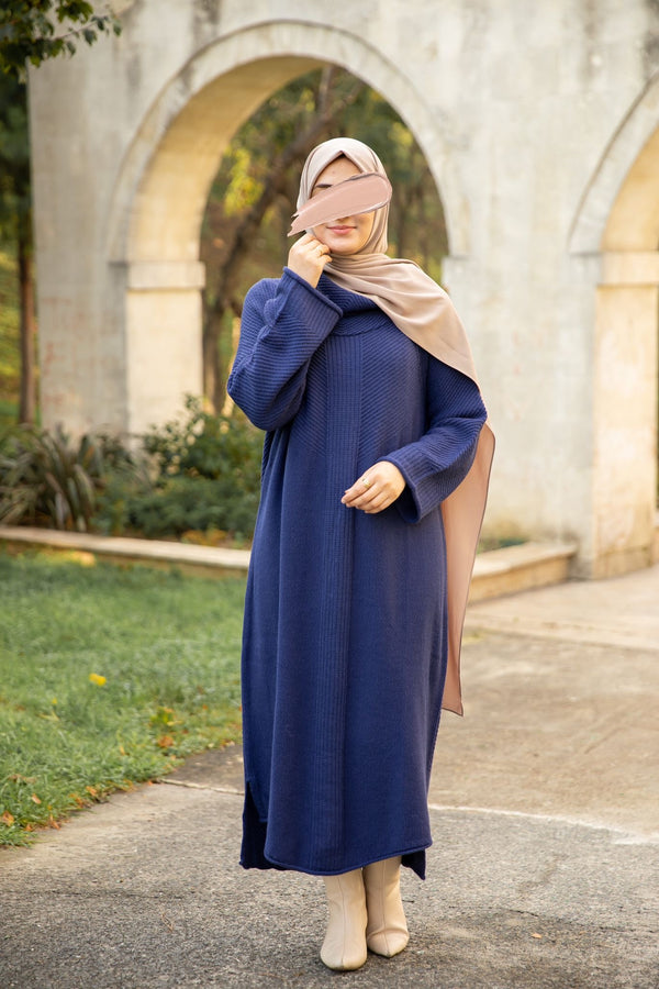 فستان لجين - ازرق