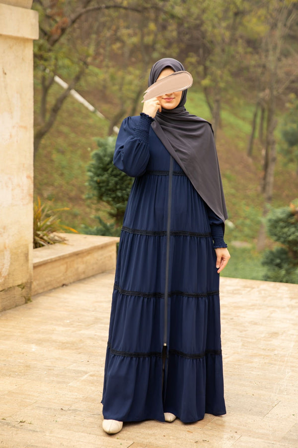 فستان خشوغ - كحلي