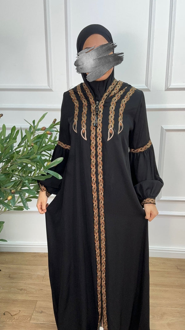 عباية اروى لون اسود - Lavia
