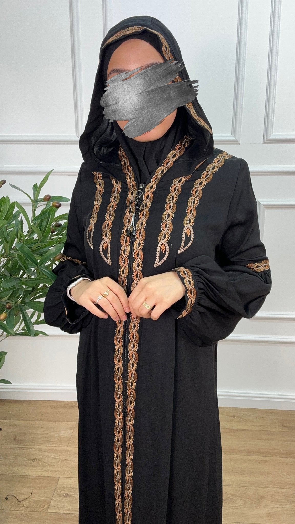 عباية اروى لون اسود - Lavia