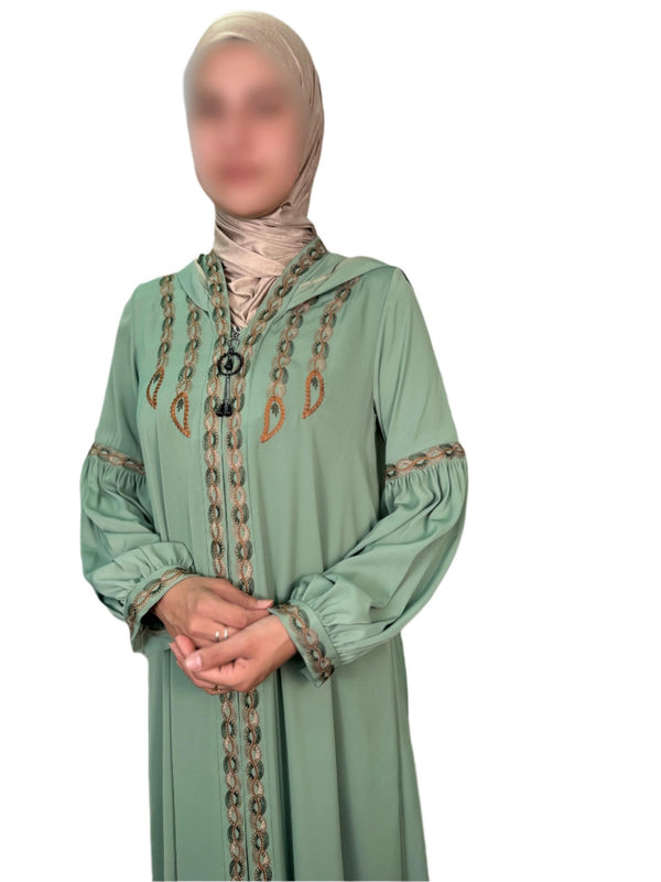 عباية اروى لون فيروزي - Lavia