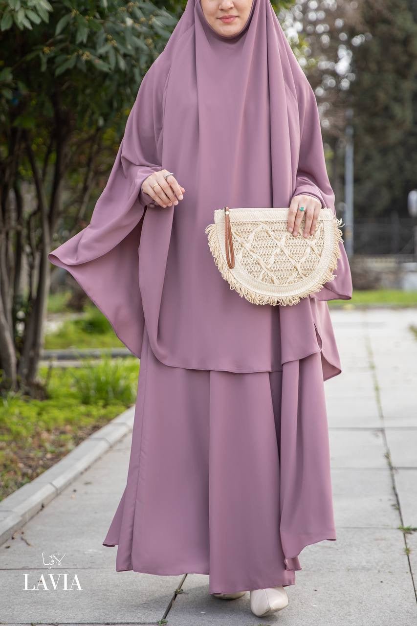 إدناء فرنسي تصميم الفراشة لون نهدي 🦋 - Lavia