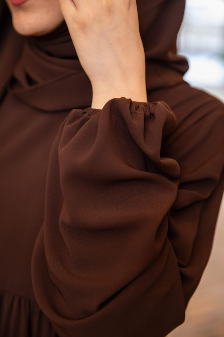 فستان حواء لون بني - Lavia