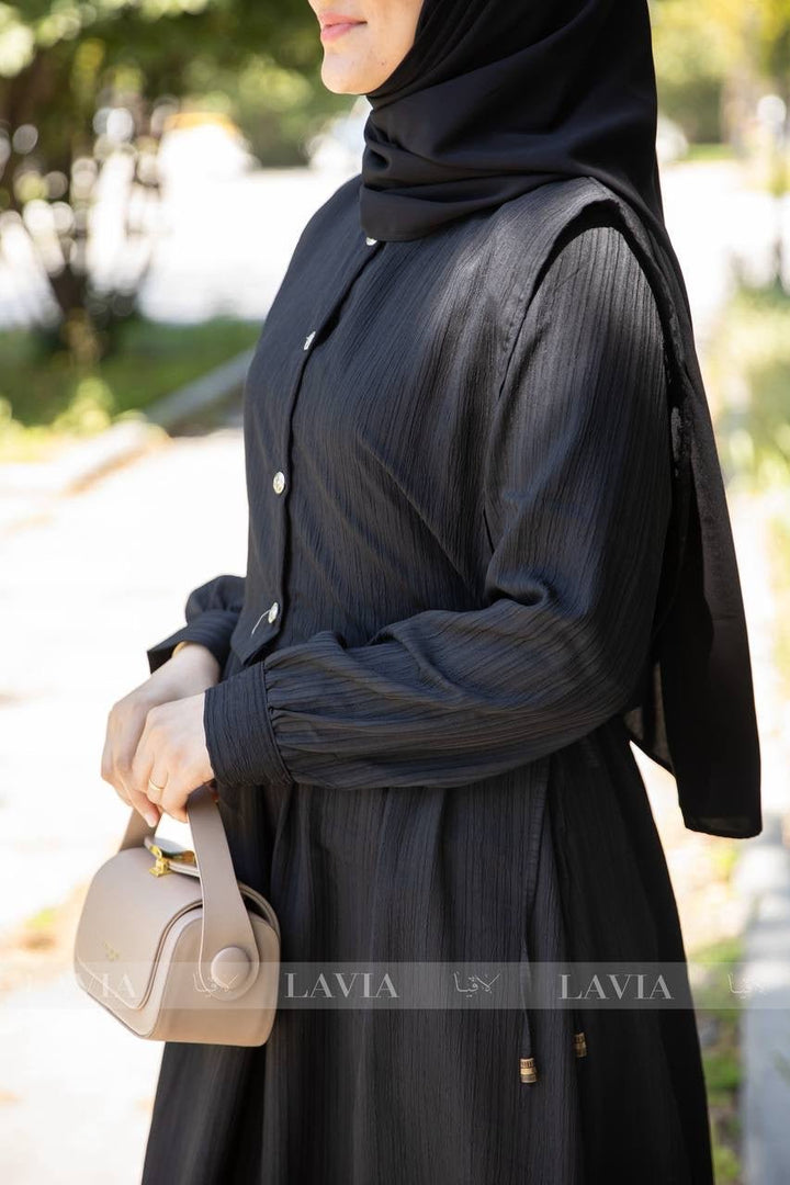 فستان جنان اسود - Lavia
