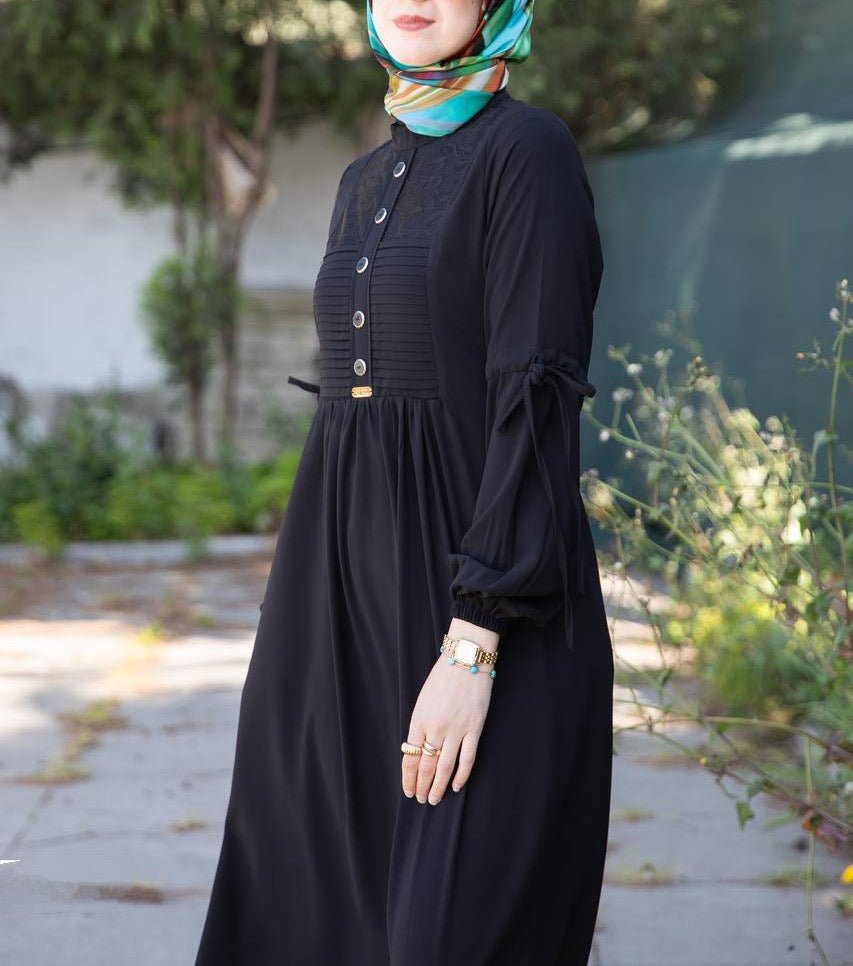 فستان مودة لون اسود - Lavia