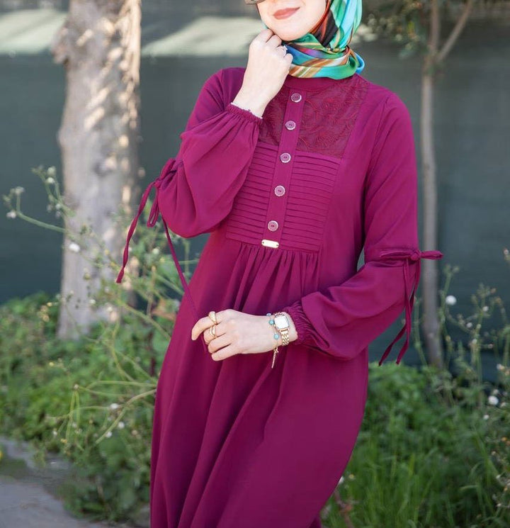 فستان مودة لون فوشيا - Lavia