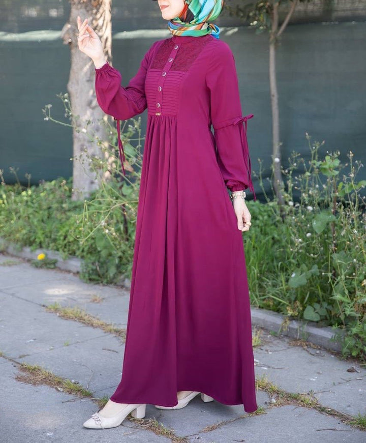 فستان مودة لون فوشيا - Lavia