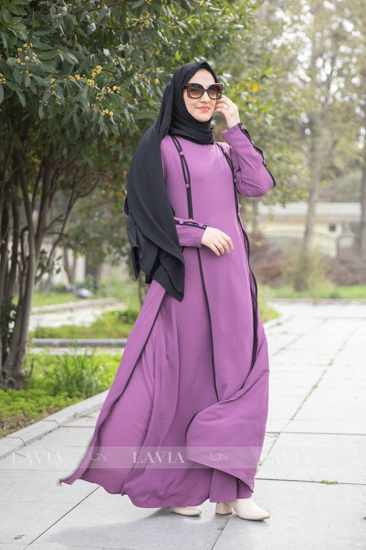 فستان وقار ليلكي - Lavia