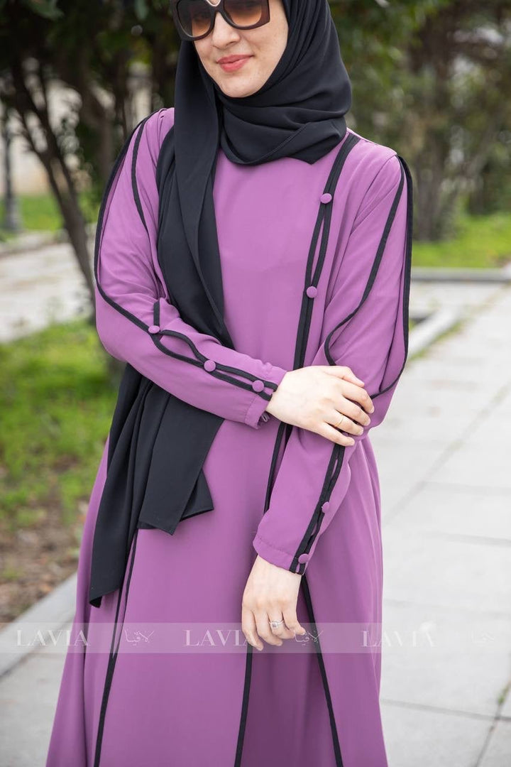 فستان وقار ليلكي - Lavia