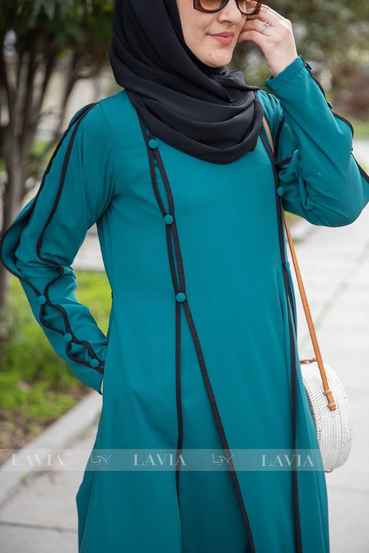 فستان وقار توركيز - Lavia