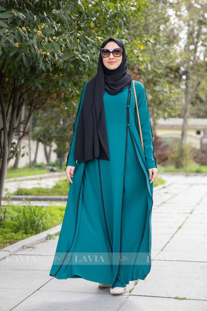 فستان وقار توركيز - Lavia