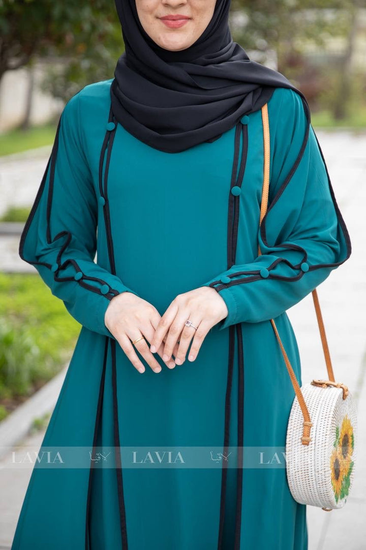 فستان وقار توركيز - Lavia