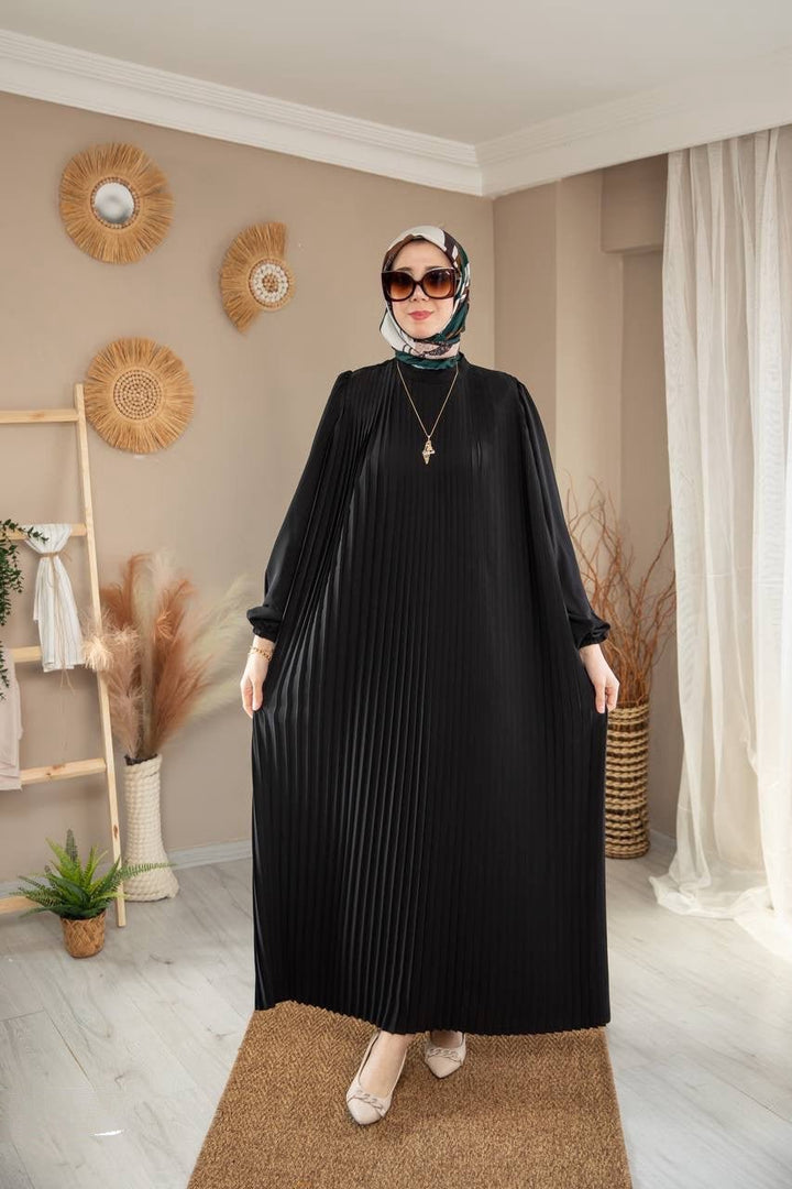 فستان ياقوت لون اسود - Lavia