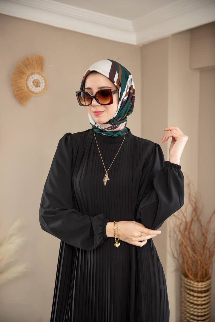 فستان ياقوت لون اسود - Lavia